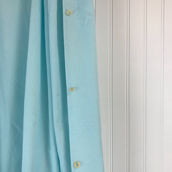 Vintage Pastel Blue & White Lace Baby Crib Bedding Set, Bumper Pad Ruffle Skirt - Picture 13 of 13